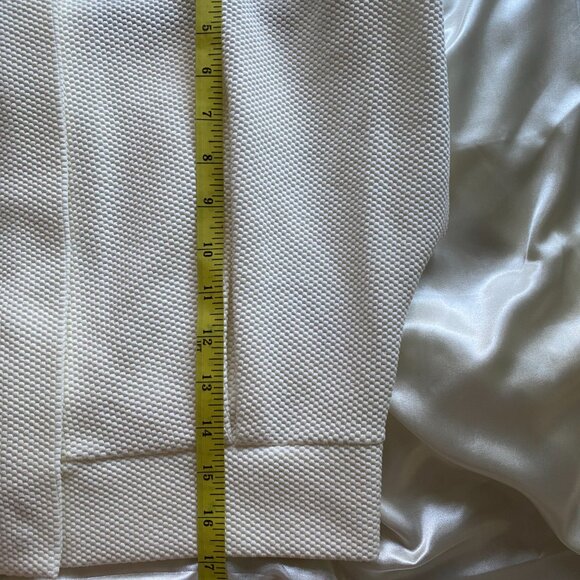 Lune Active Moon Classic Cropped Jacket Marshmellow Cream Medium Organic Cotton - Picture 8 of 8